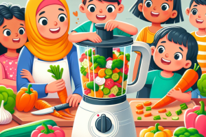 Cómo hacer que tus hijos amen las verduras con la ayuda de una procesadora Cómo hacer que tus hijos amen las verduras con la ayuda de una procesadora.