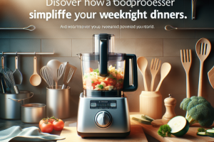 Descubre cómo una procesadora puede simplificar tus cenas entre semana Descubre cómo una procesadora puede simplificar tus cenas entre semana.